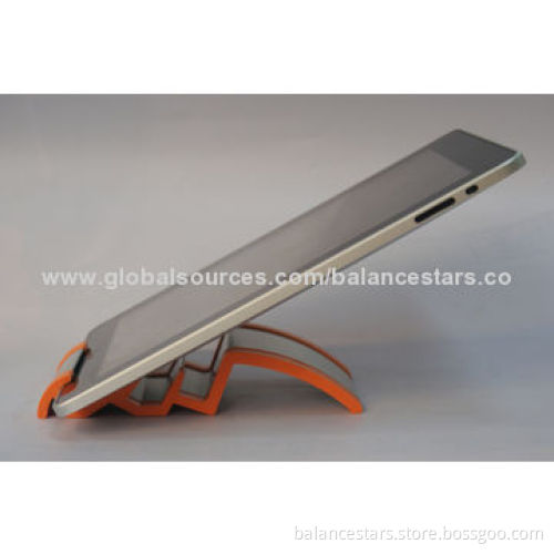 Colorful Universal Aluminum Anti-slip Holder for All iPad/Tablets and Mobile Phone, OrangeNew